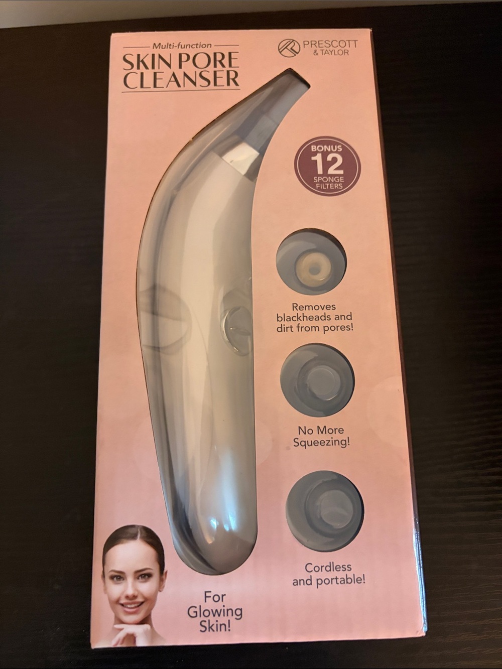 Multi-Functional Skin Pore Cleanser – Cordless Facial Suction